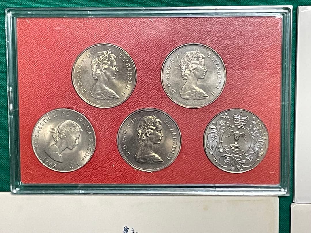 古銭　硬貨　イギリス硬貨　記念　エリザベス女王記念