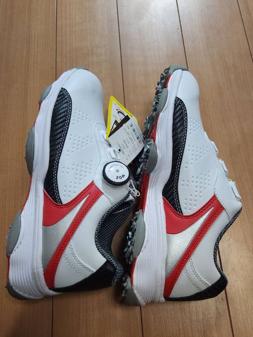 新品、タグ付き アドバイザー ゴルフシューズ 24.5cm