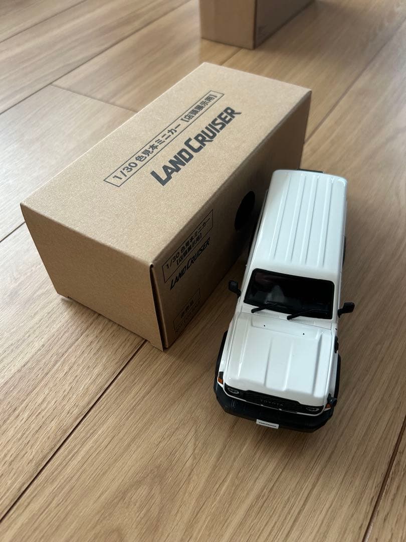 1/30 色見本ミニカー 全色セット ランドクルーザー　70 3色セット 非売品