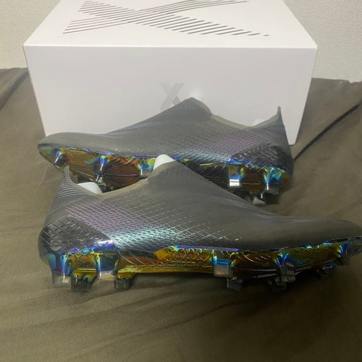 アディダス　紐なし　X GHOSTED +     FG 27.5