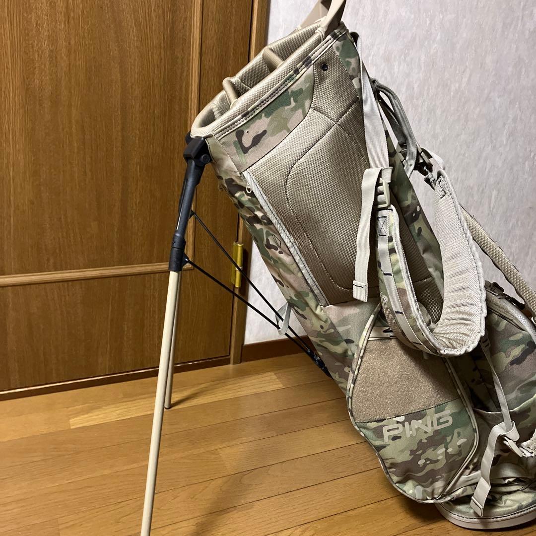 PING 迷彩スタンドキャディバッグ　限定カラー