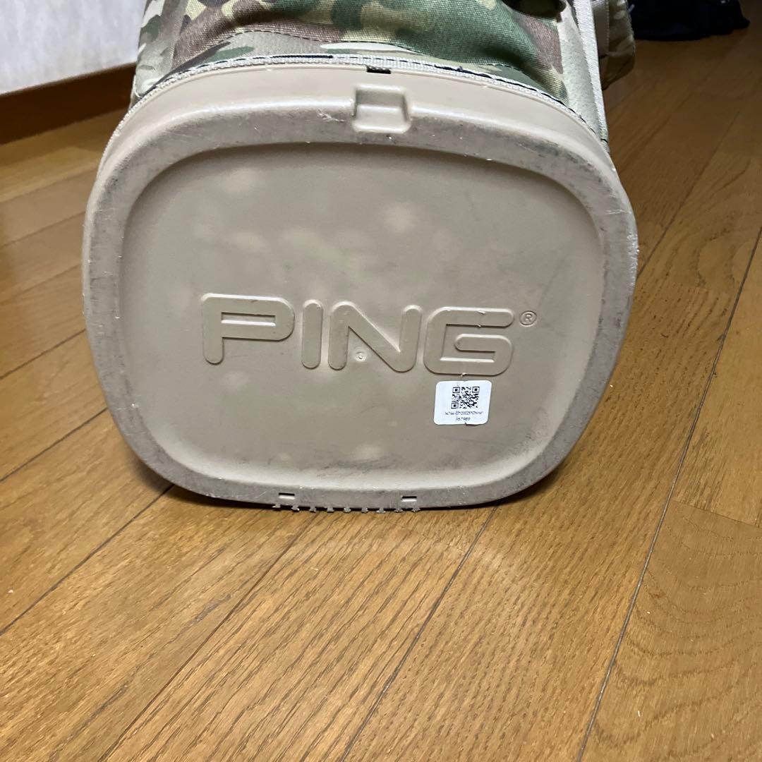 PING 迷彩スタンドキャディバッグ　限定カラー