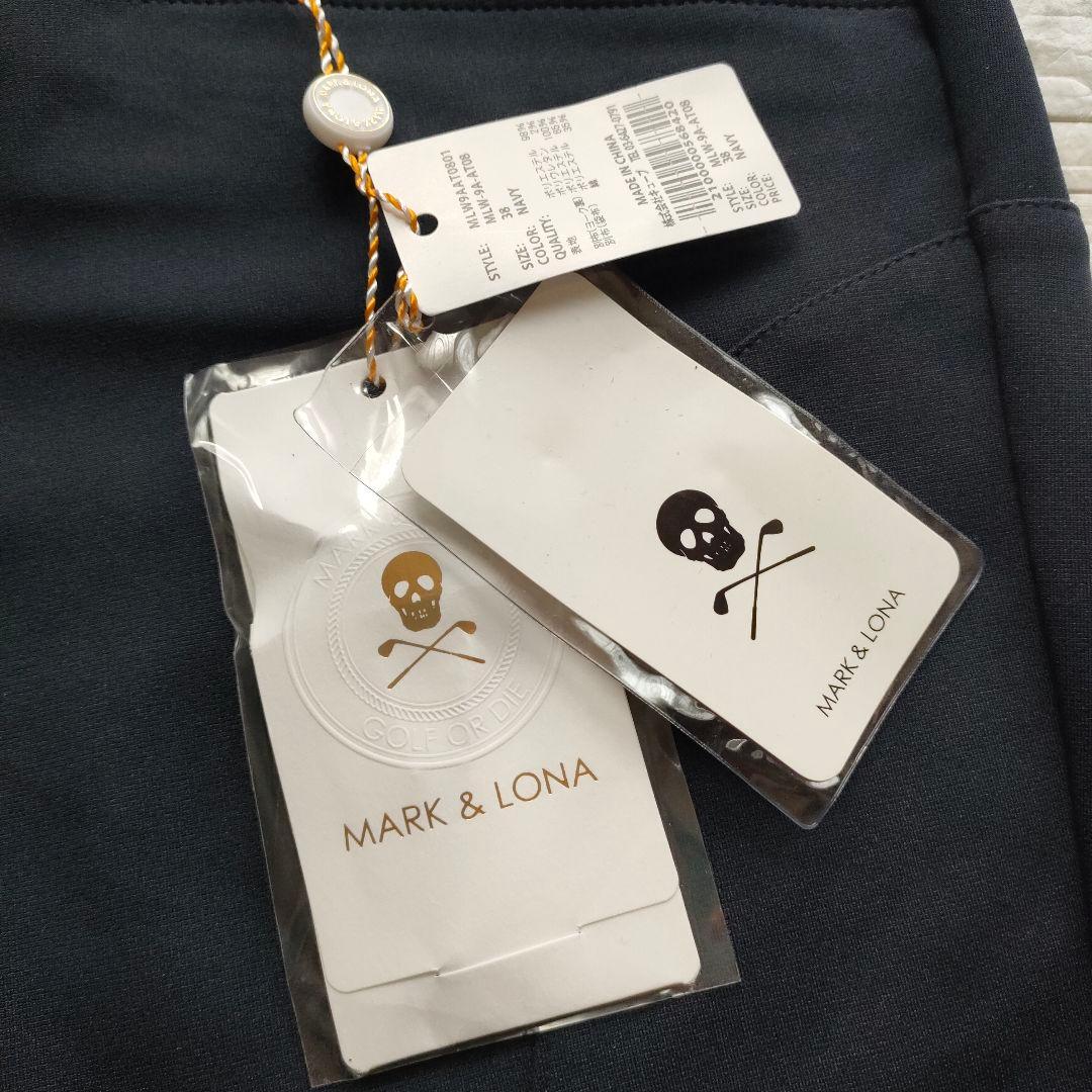 【新品・タグ付】MARK & LONA　ゴルフウェアストレッチパンツ　38