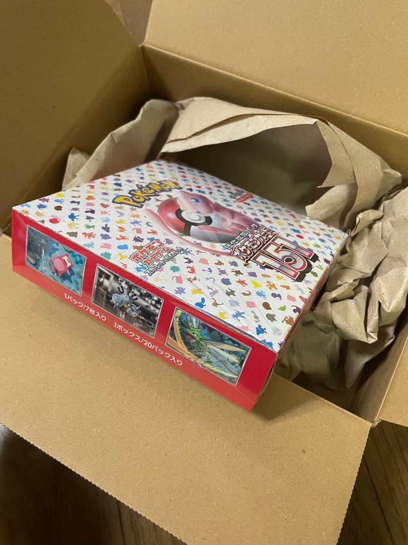 ポケモンカード151 BOX 未開封 ポケモンセンター