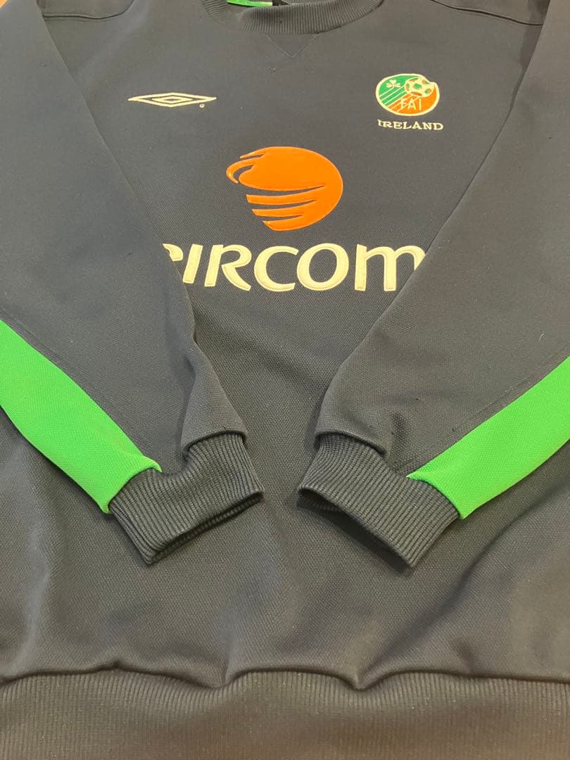 UMBRO アイルランド代表 EIRCOM スウェット　古着ビンテージフットサル
