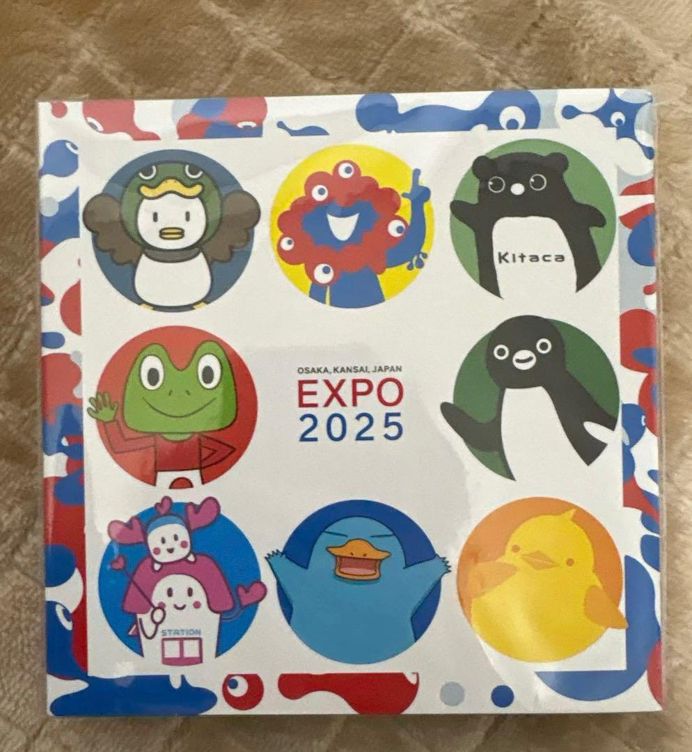 関西　万博　JR 7 Character All Stars ピンバッジセット