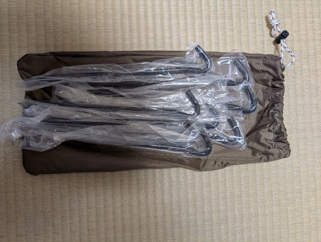  Peak タープ ブラウン 収納バッグ付き