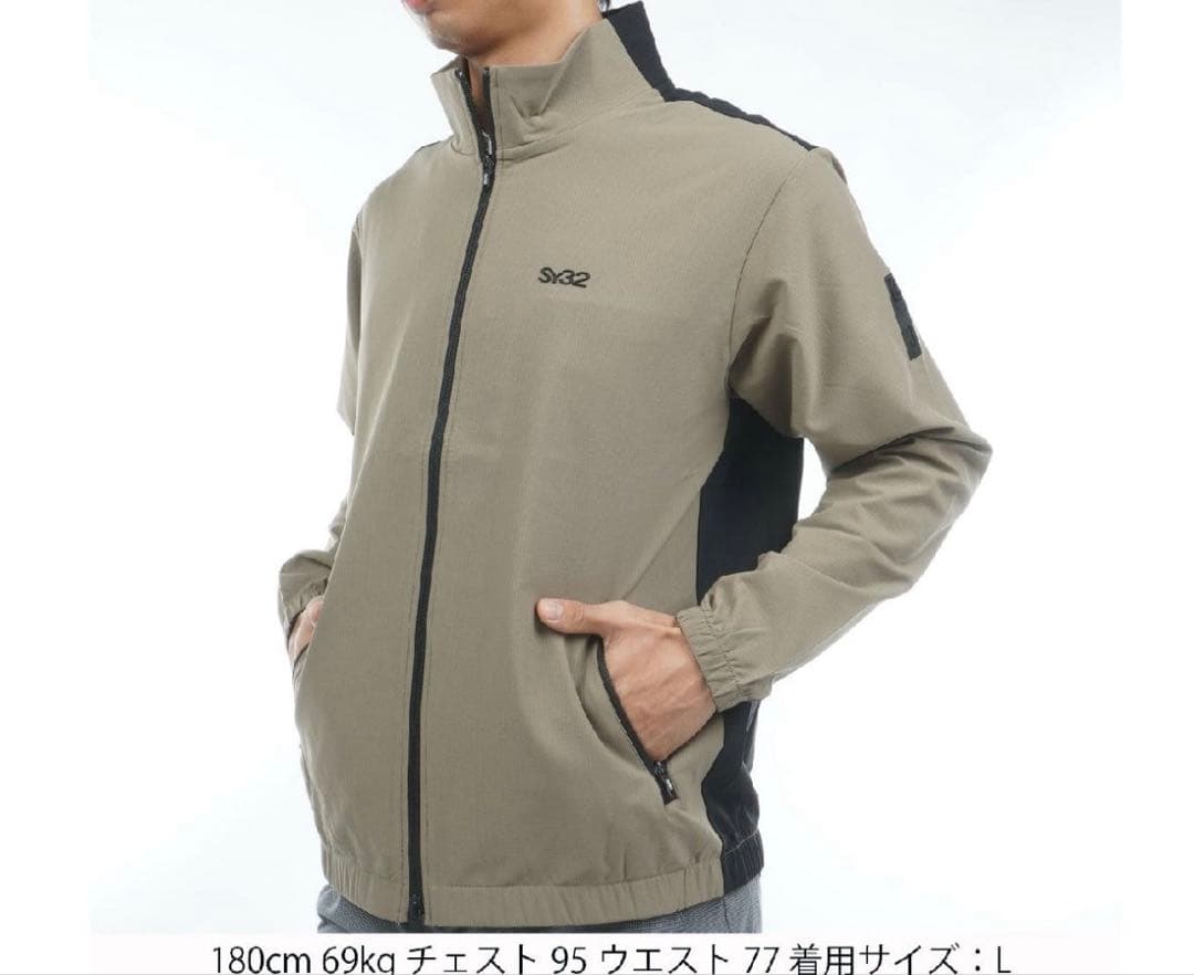 SY32 ダブルウーブン ドットエア ジャケット