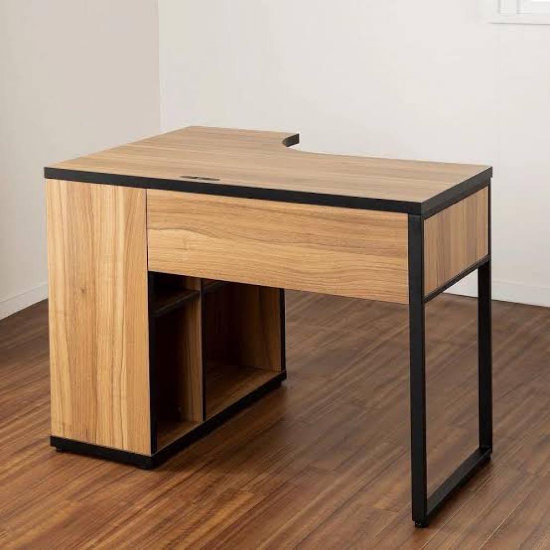 新品未使用箱不良　山善　シエルフデスク　SOPE-1045(ROK)