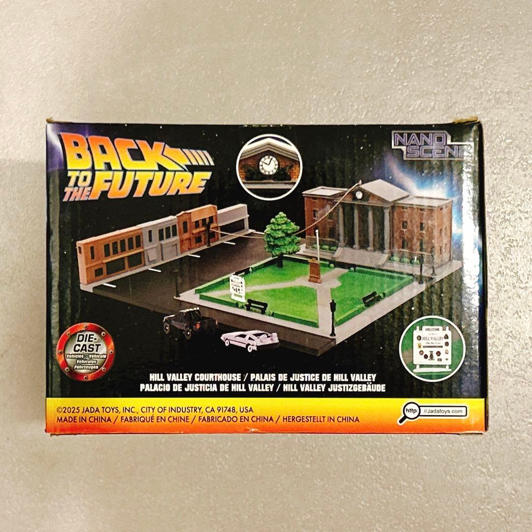【新品未使用】バック・トゥ・ザ・フューチャー ヒルバレー時計台 ジオラマ