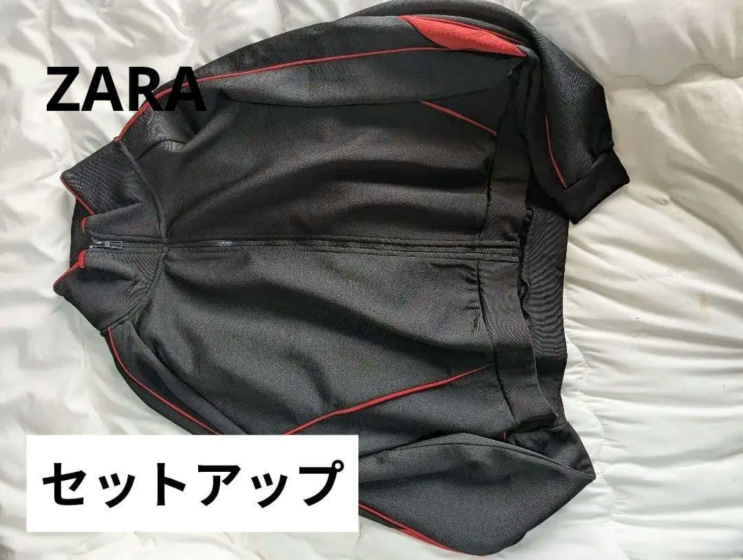 ZARA ザラ セットアップ レトロサッカー ジャージ トラックジャケット