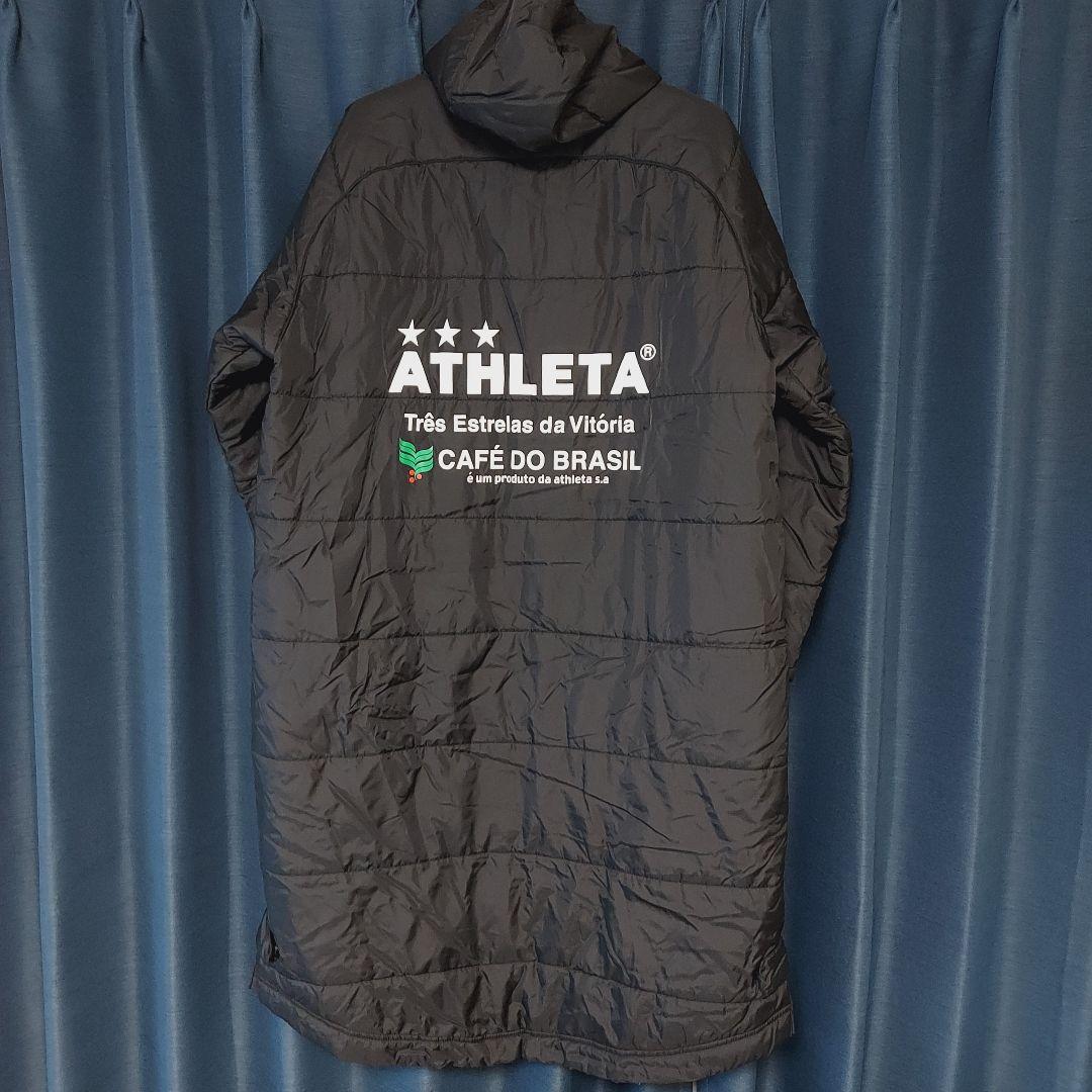 ジダン　ATHLETA　ナイロンベンチコート　ウォームアップ