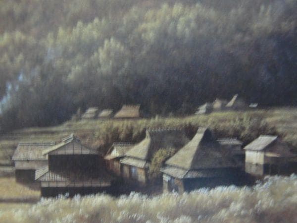 谷口和正【秋の日隠れ】希少画集画、状態良好、新品高級額装付