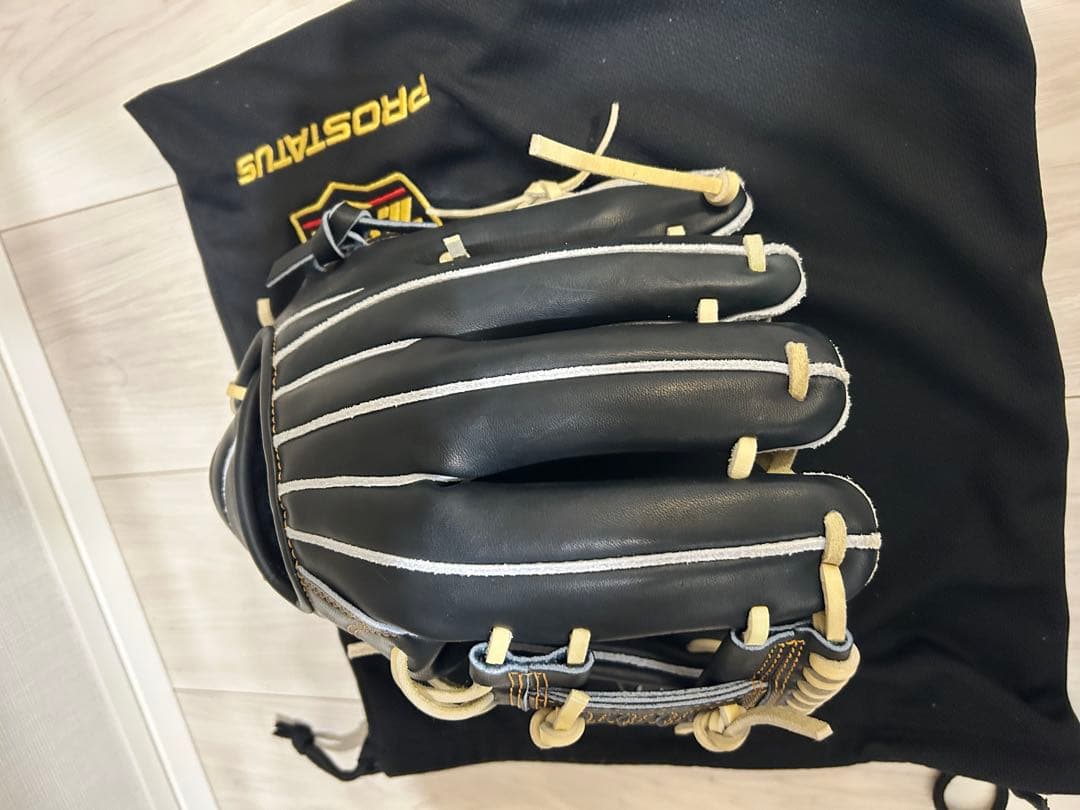 ZETT 硬式内野　今宮296型　未使用品　オーダー　日本製　Nブラック　グラブ