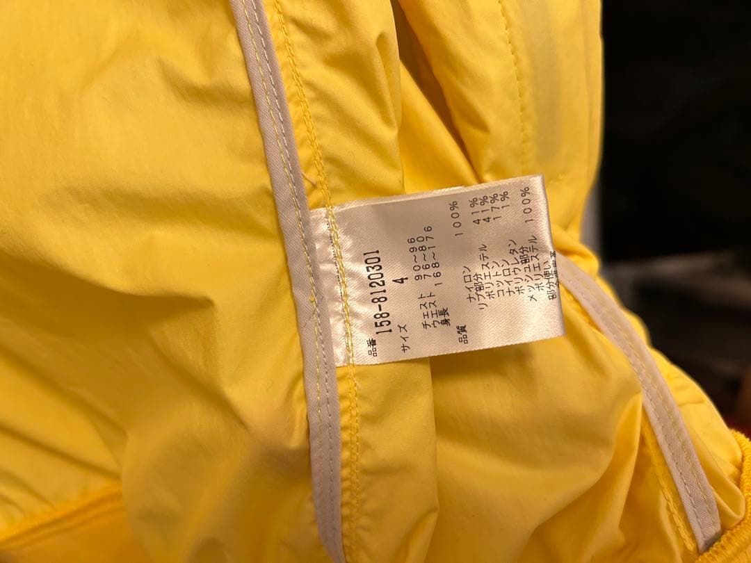 MASTER BUNNY EDITION イエローブルゾン サイズ4