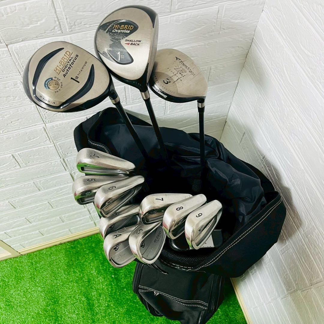 【☆大人気☆】ダンロップ☆DUNLOP☆メンズ☆ゴルフクラブセット☆初心者☆