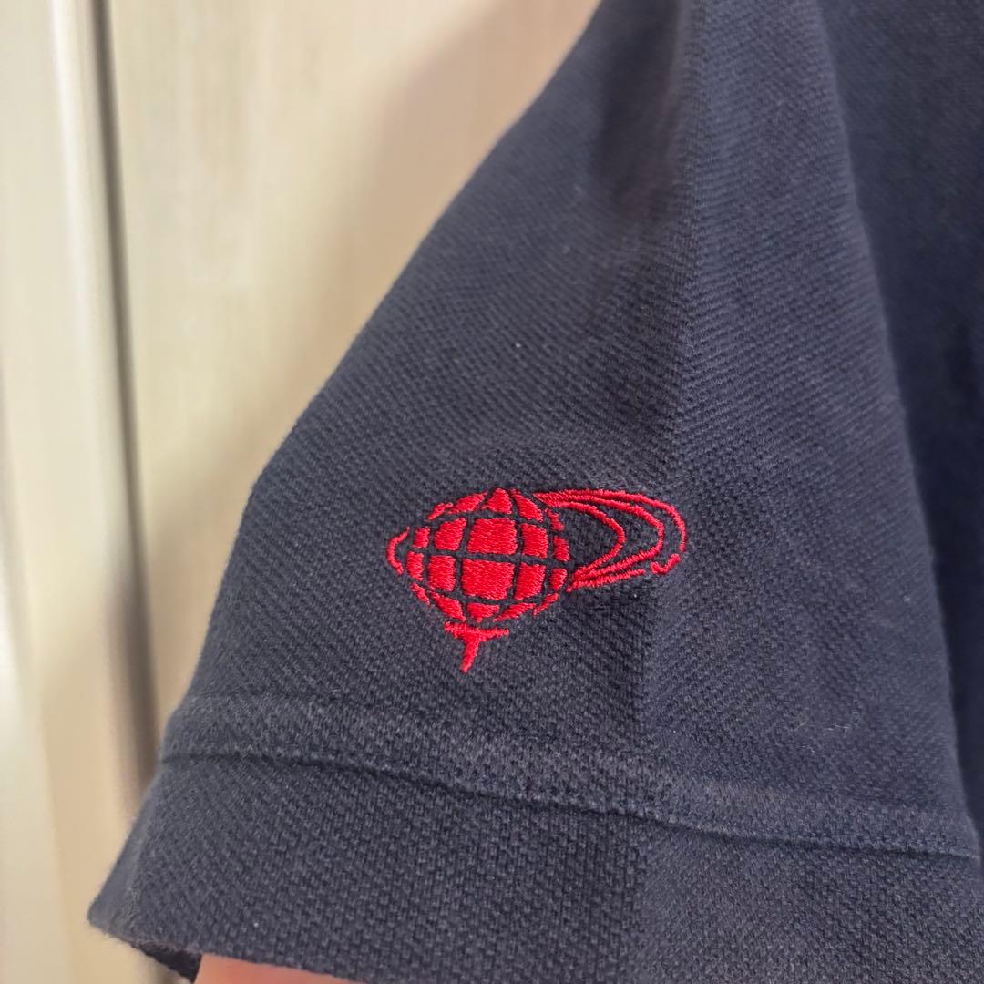 BRIEFING GOLF×BEAMS ポロシャツメンズL ネイビー