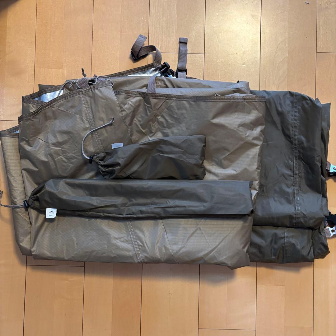 【未使用】Naturehike ドーム型テント　ブラウン