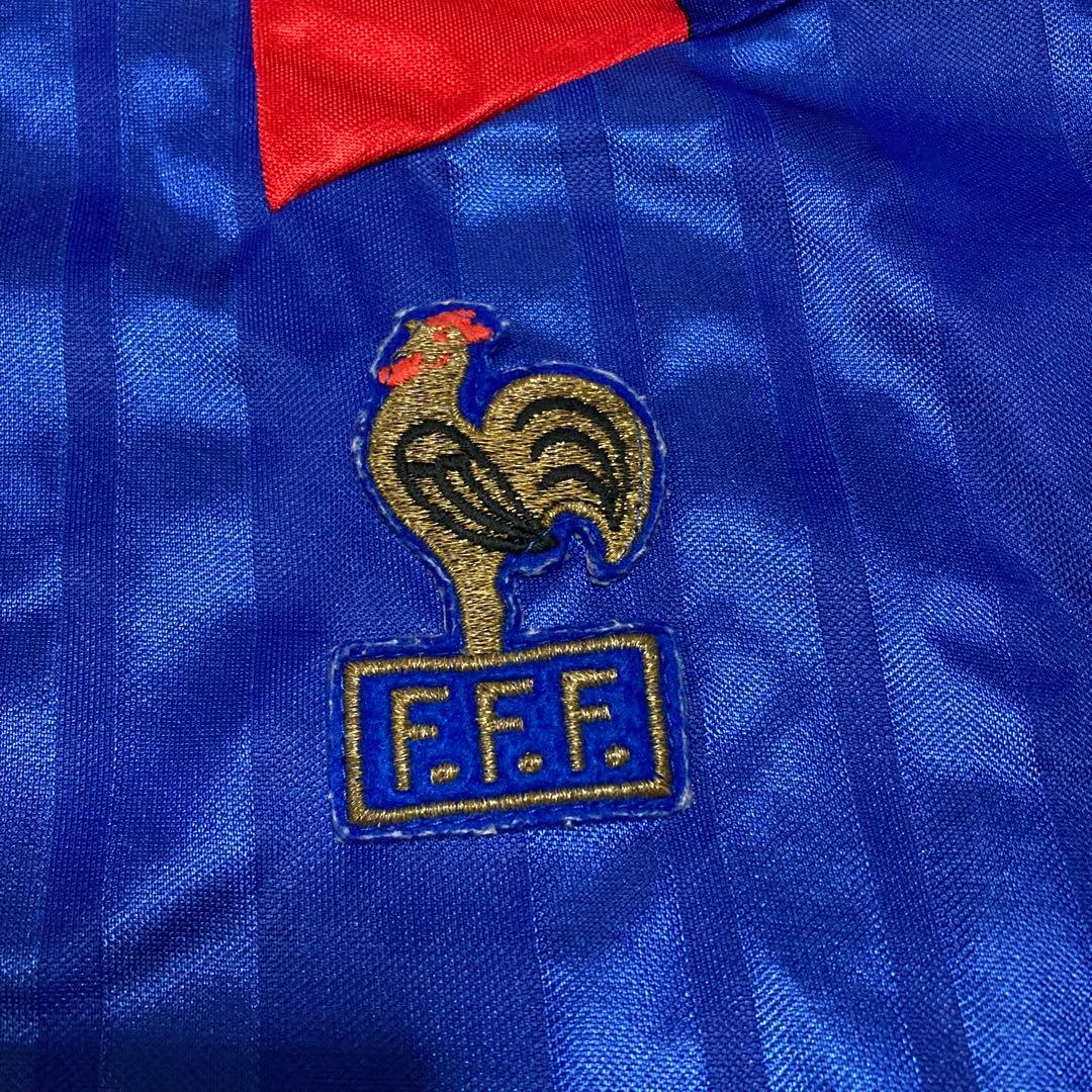 サッカー フランス代表 1992 1993 ユニフォーム デサント アディダス