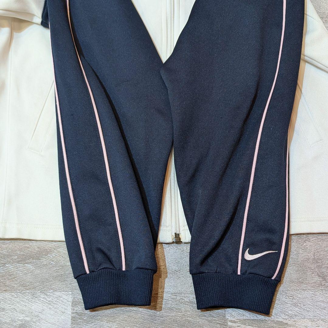 NIKE 00s セットアップ ジャージ M ネイビー×ピンク
