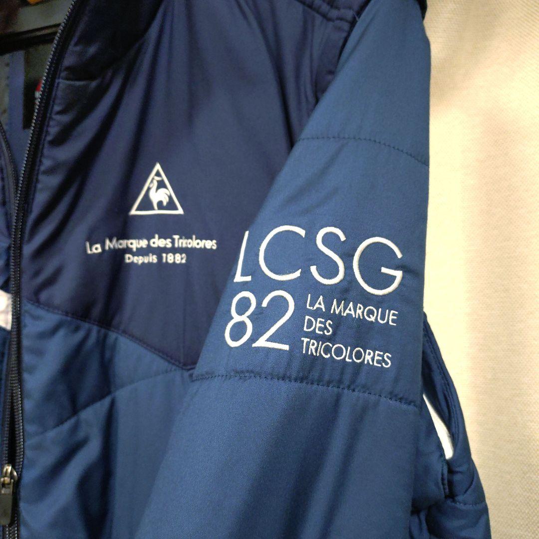 le coq sportif ゴルフジャケット L ネイビー　2WAY　ベスト
