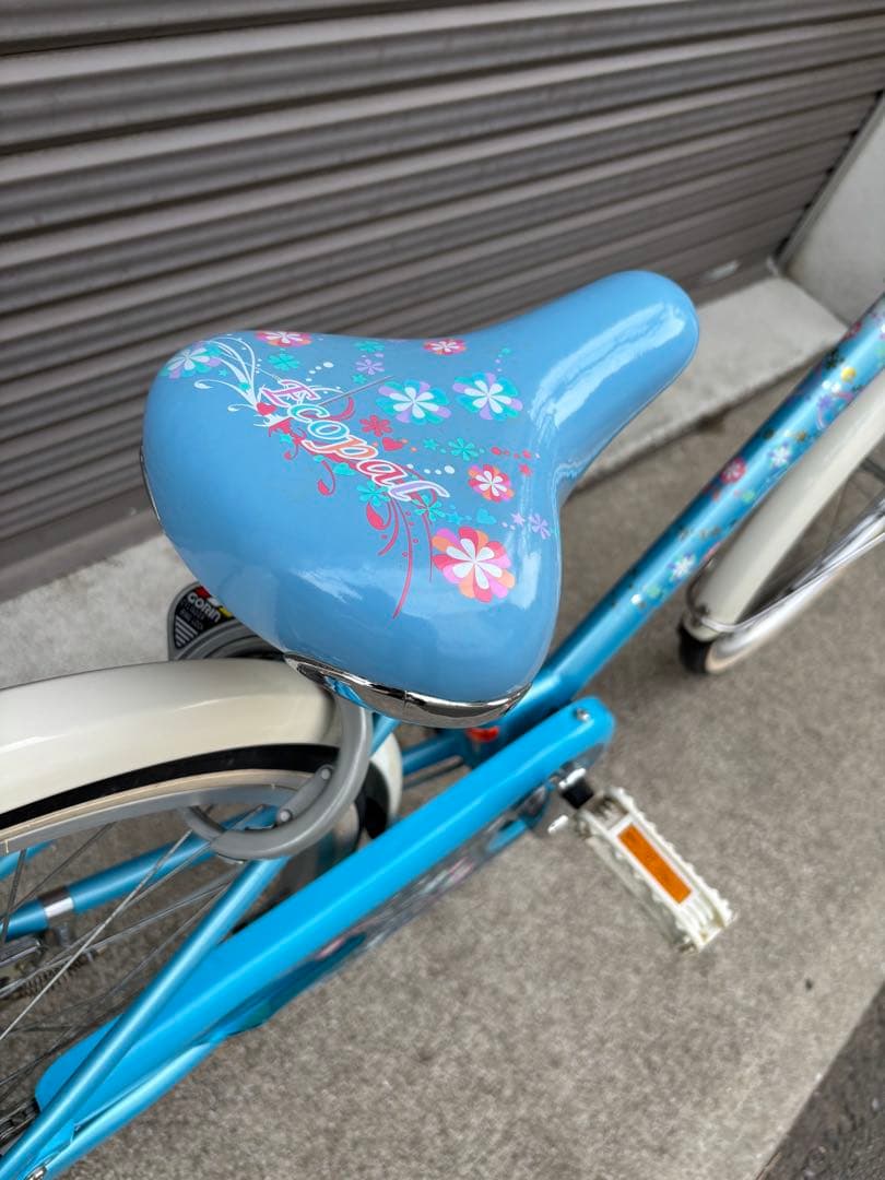☆神奈川県〜　美品　ガレージ保管　ブリヂストン エコパル 22インチ 子供用　☆