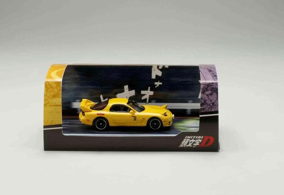 MAZDA RX-7頭文字D 高橋啓介ドライバーフィギュア付き2種類セット