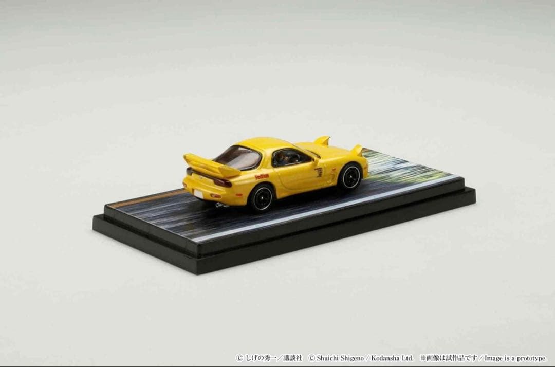 MAZDA RX-7頭文字D 高橋啓介ドライバーフィギュア付き2種類セット