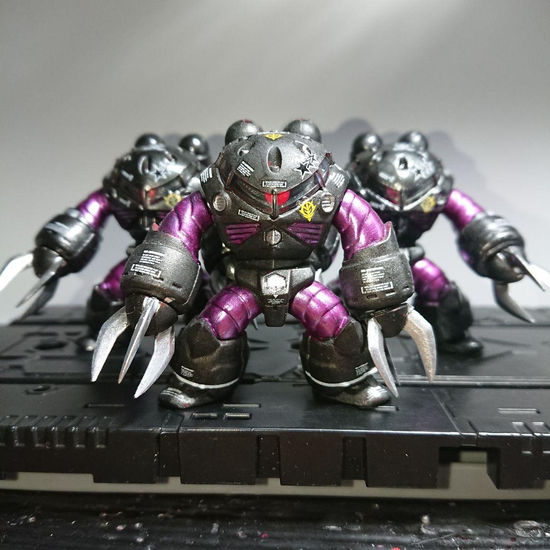 ガンダムコンバージ 黒い三連星専用 ズゴックセット