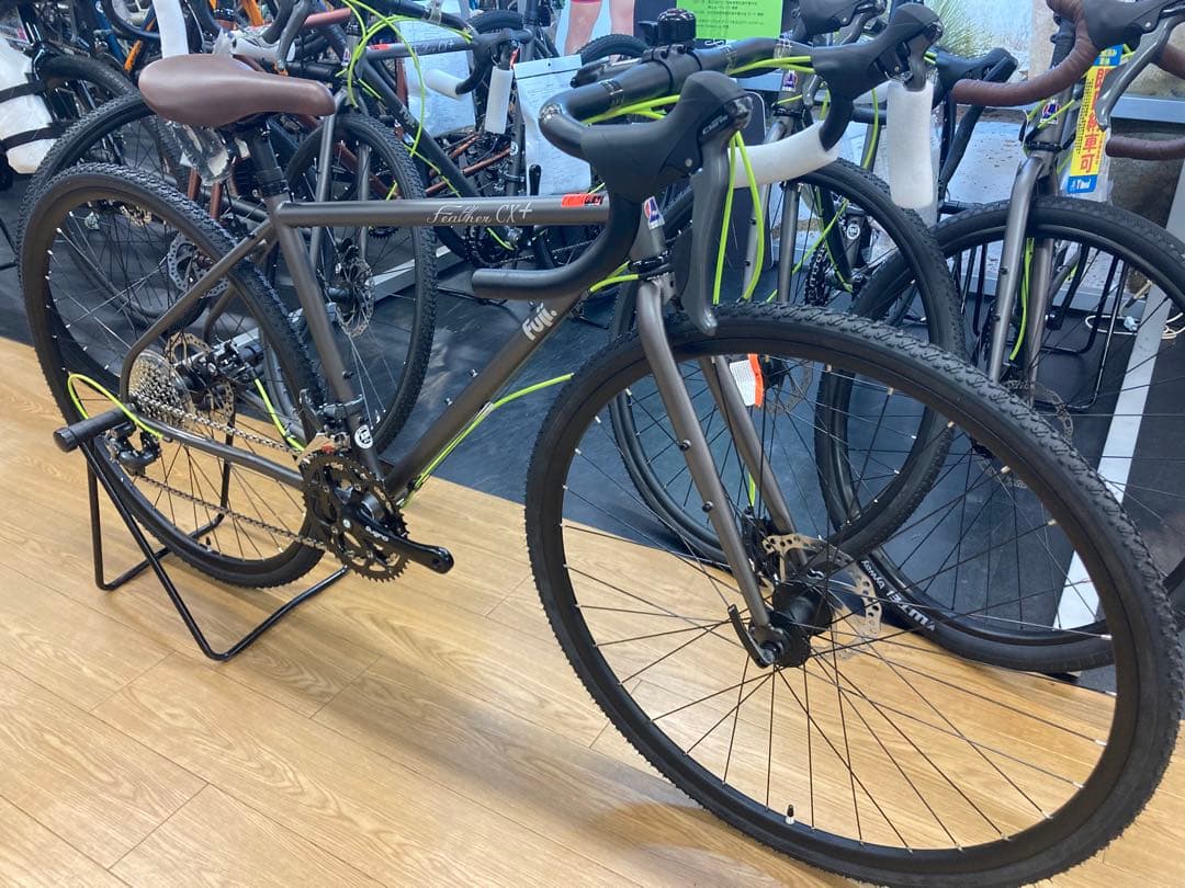 自転車本体 fuji feather cx+ 43 SLATE