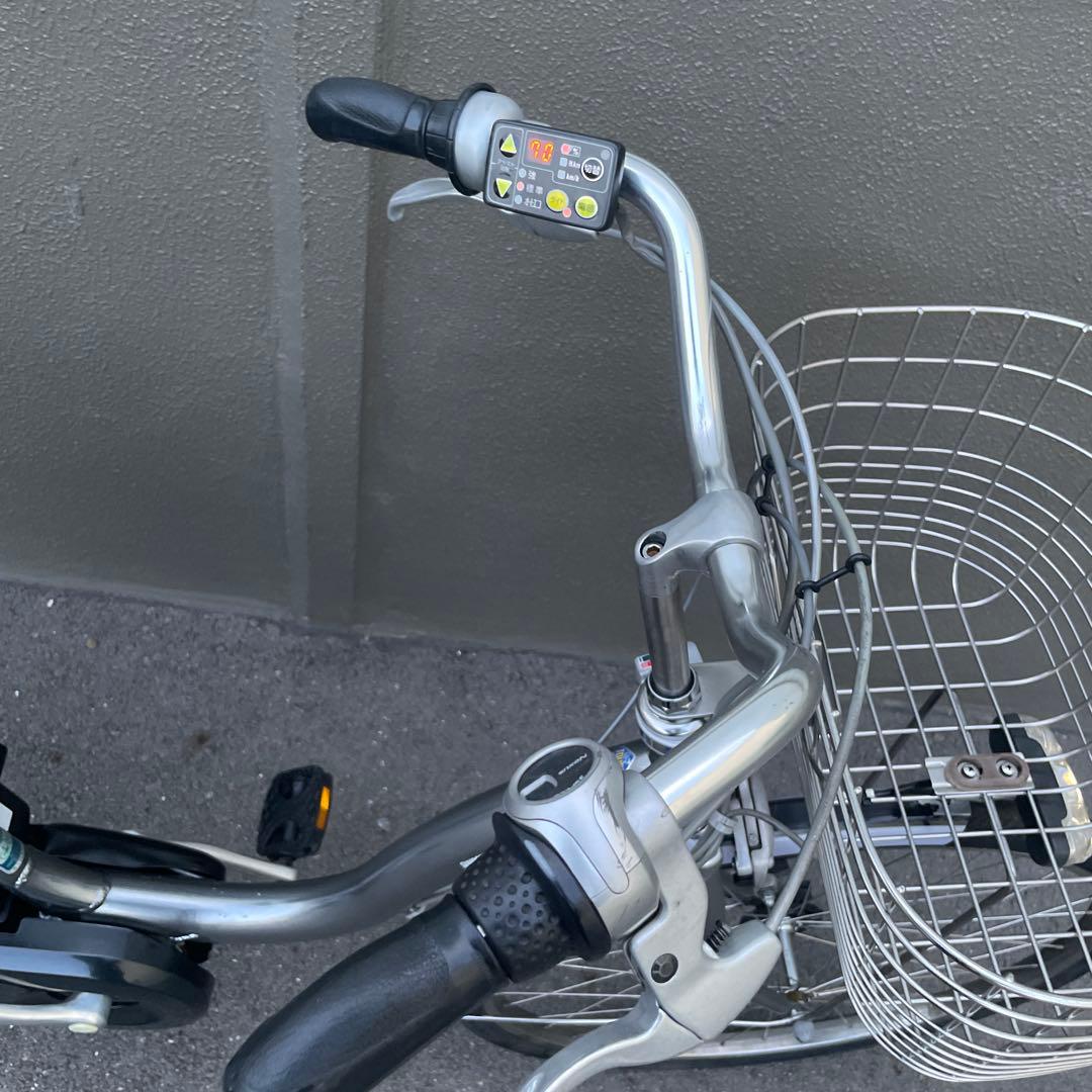 ブリヂストン電動アシスト自転車26インチ　グレー