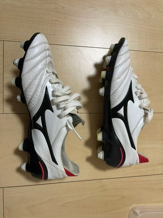 モレリアネオII MIX サッカー スーパーホワイトパール×ブラック26.0cm