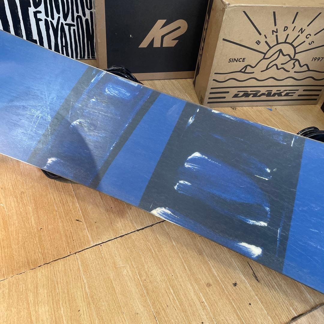 BURTON×K2　バイン付スノーボードセット　テリエモデル　バートン