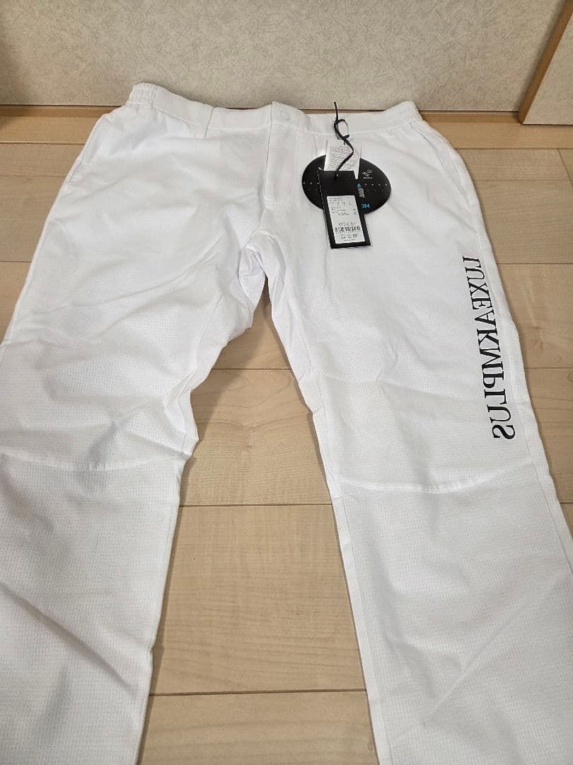 新品 リュクスエイケイエムプラス ゴルフパンツ スラックス メンズ XLサイズ