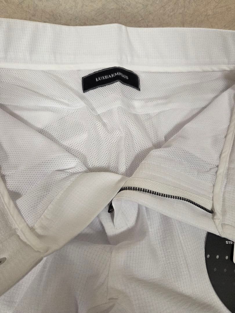 新品 リュクスエイケイエムプラス ゴルフパンツ スラックス メンズ XLサイズ