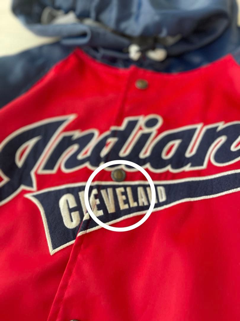MLB CLEVELAND Indians クリーブランド　インディアンス L