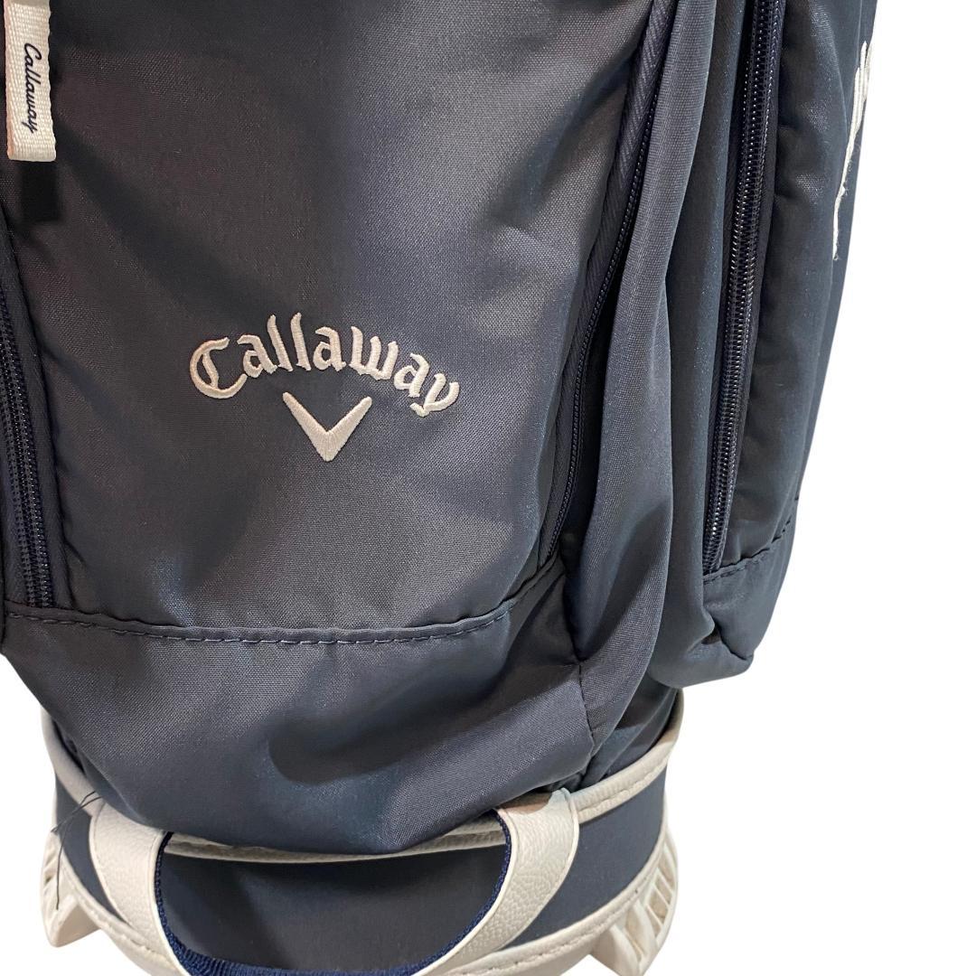CALLAWAY キャロウェイ ゴルフ フード付き キャディバッグ ネイビー