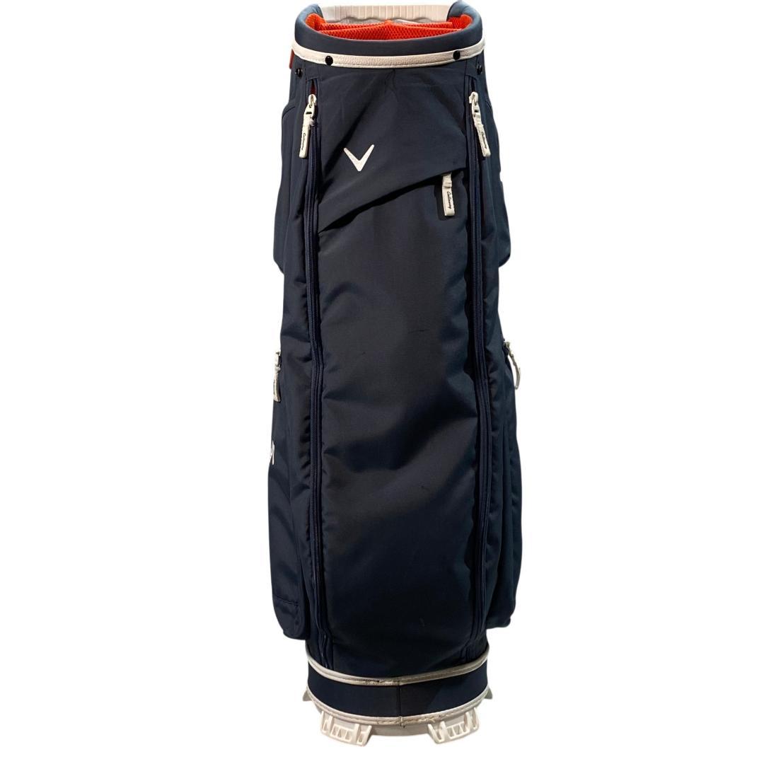 CALLAWAY キャロウェイ ゴルフ フード付き キャディバッグ ネイビー
