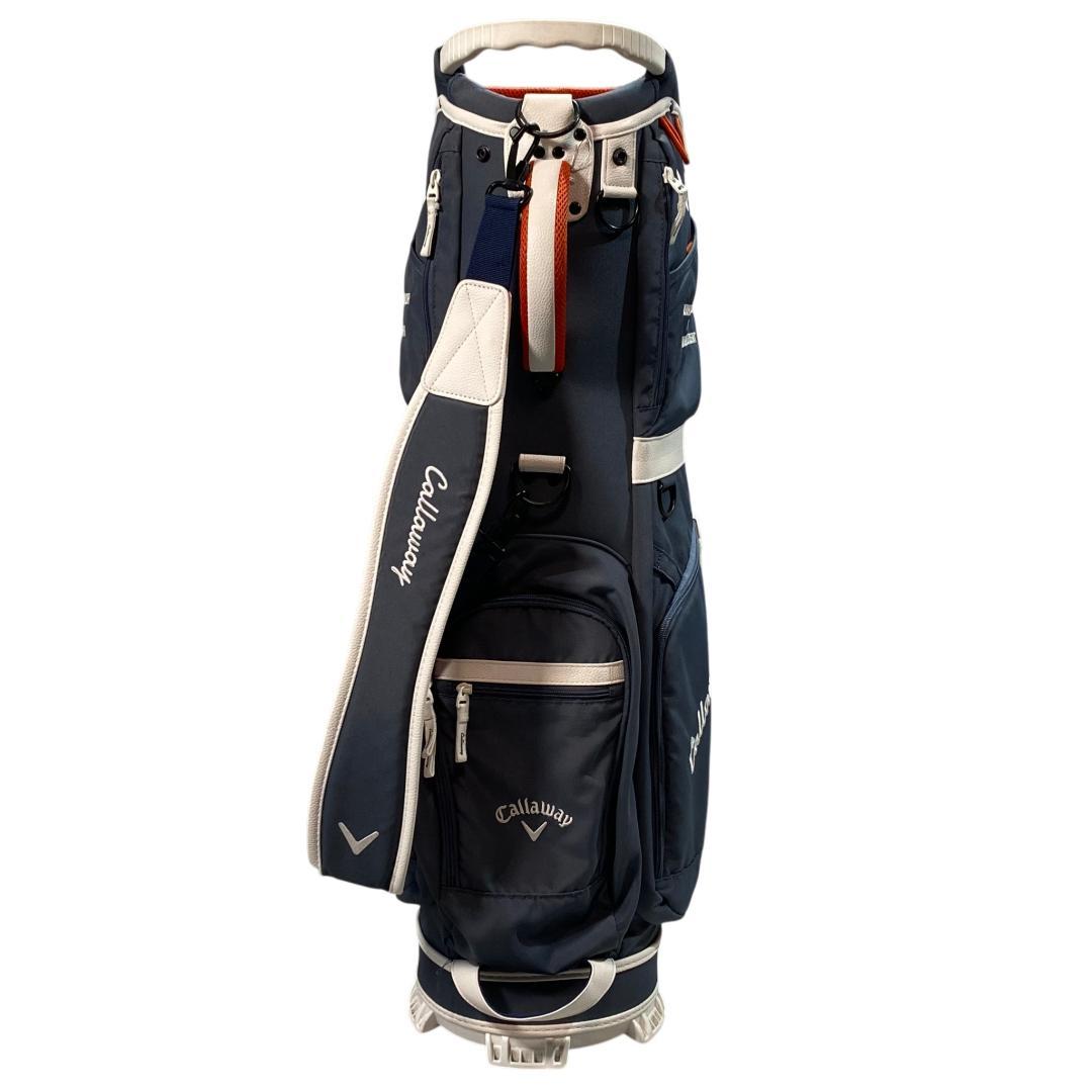 CALLAWAY キャロウェイ ゴルフ フード付き キャディバッグ ネイビー