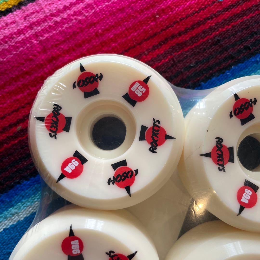 Hosoi 58mm 101A スケートボードウィール 4個セット