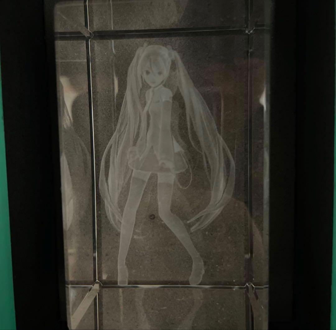 初音ミク CRYSTAL 3D OBJECT 3Dクリスタル 4種セット