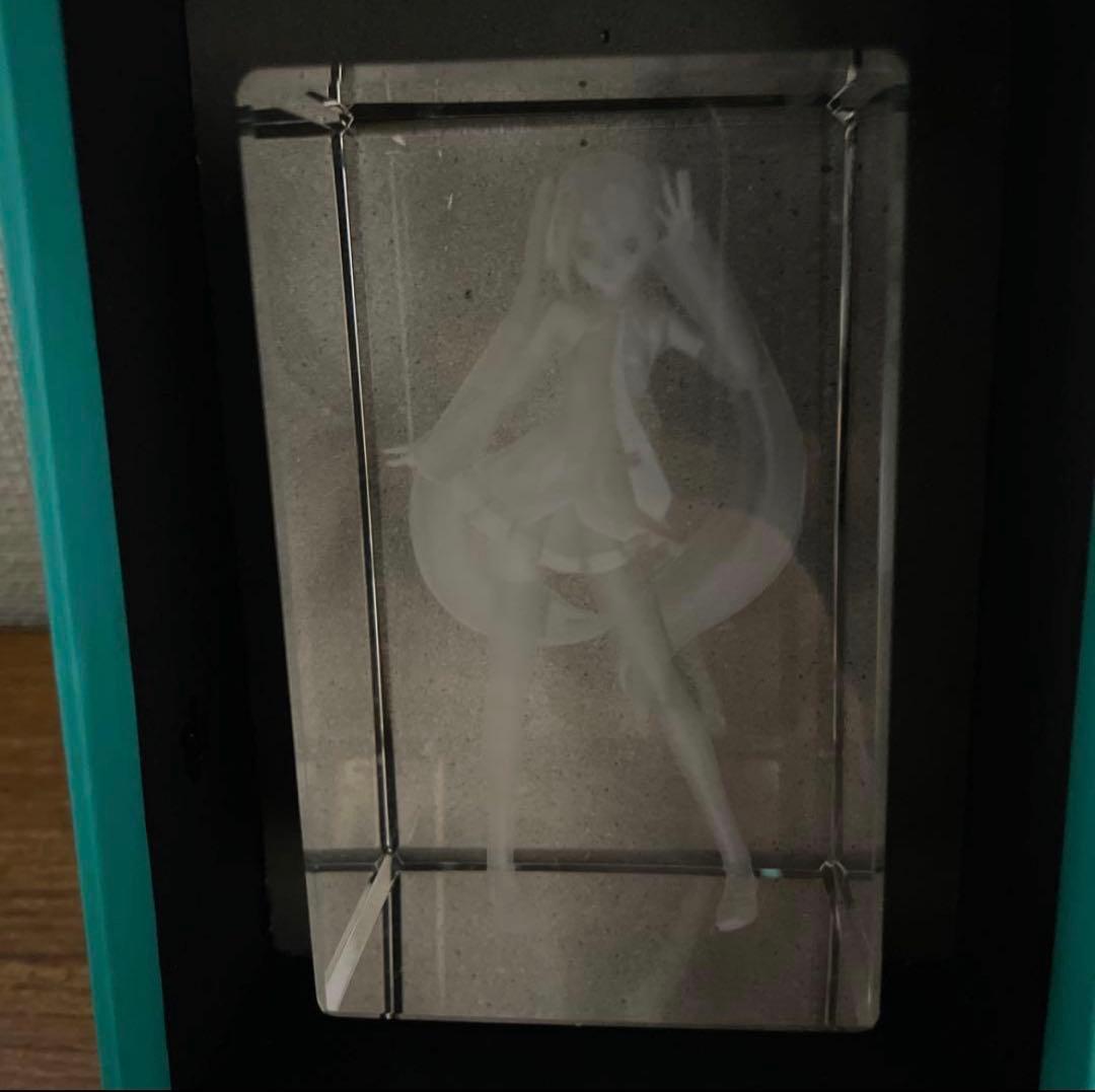 初音ミク CRYSTAL 3D OBJECT 3Dクリスタル 4種セット