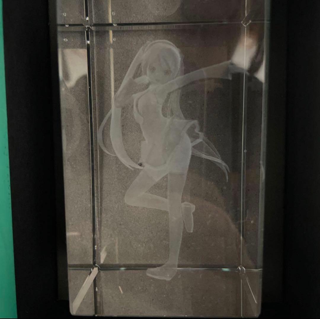 初音ミク CRYSTAL 3D OBJECT 3Dクリスタル 4種セット