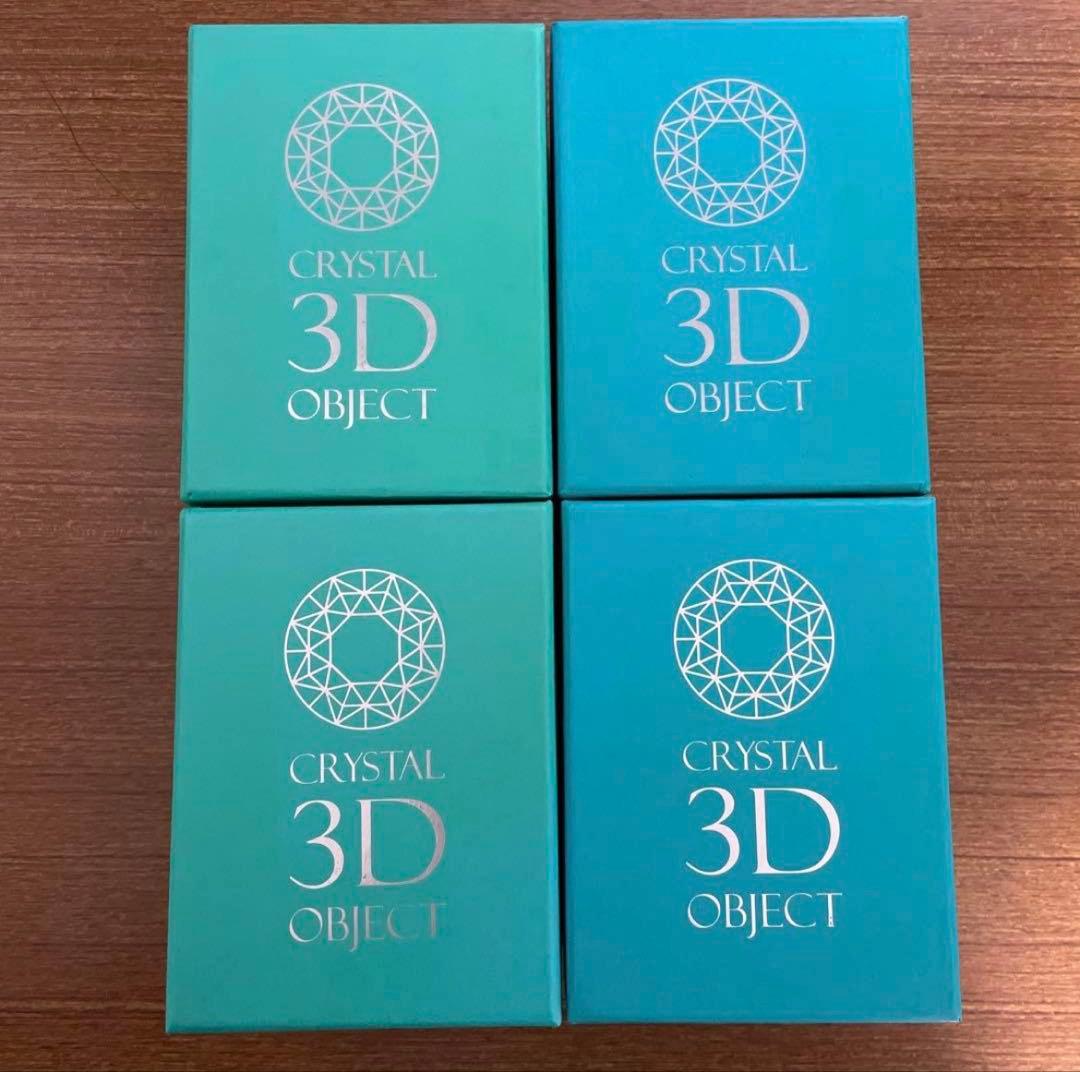 初音ミク CRYSTAL 3D OBJECT 3Dクリスタル 4種セット