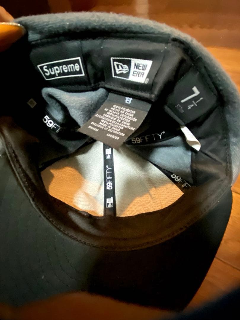 シュプリーム ウィンドストッパーキャップ NEWERA BLK