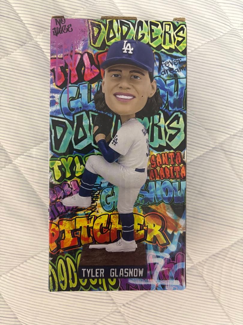 LAドジャース　タイラー・グラスノー　ボブルヘッド