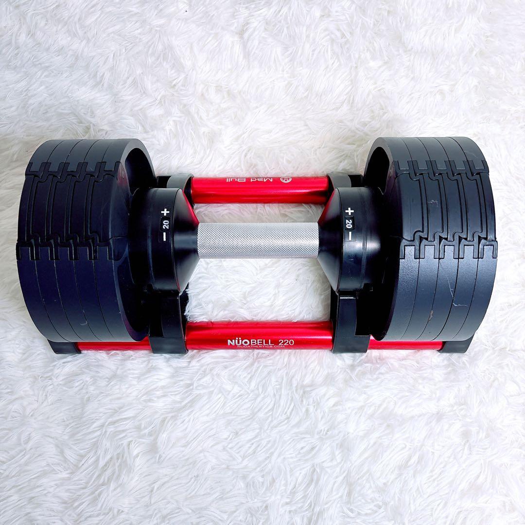 NUOBELL 220 可変式ダンベル 20kg 2kg刻み 1個