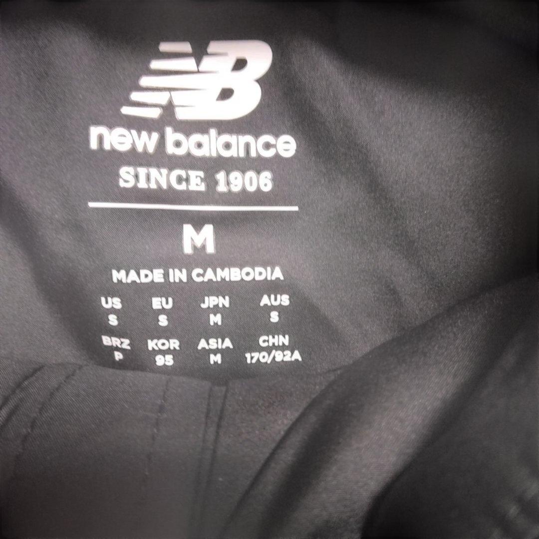 New Balance ブラック ベンチコート Mサイズ