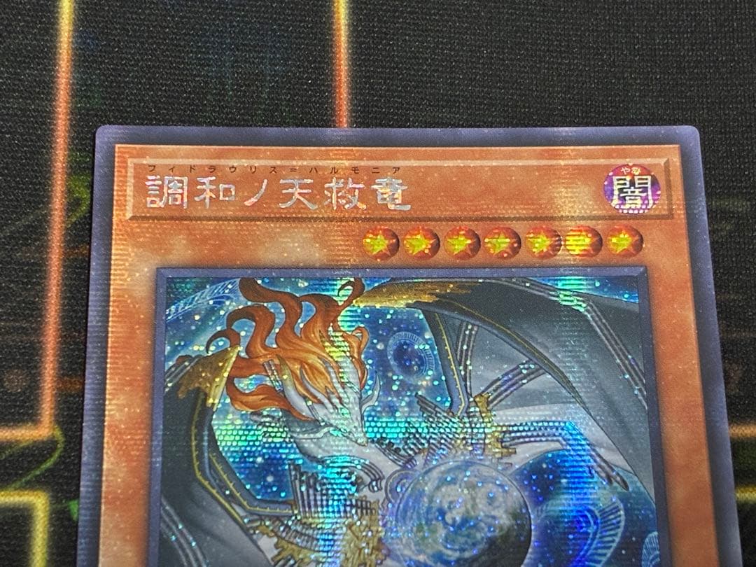 遊戯王　調和ノ天救竜 ハルモニア　アジア　シークレット　シク