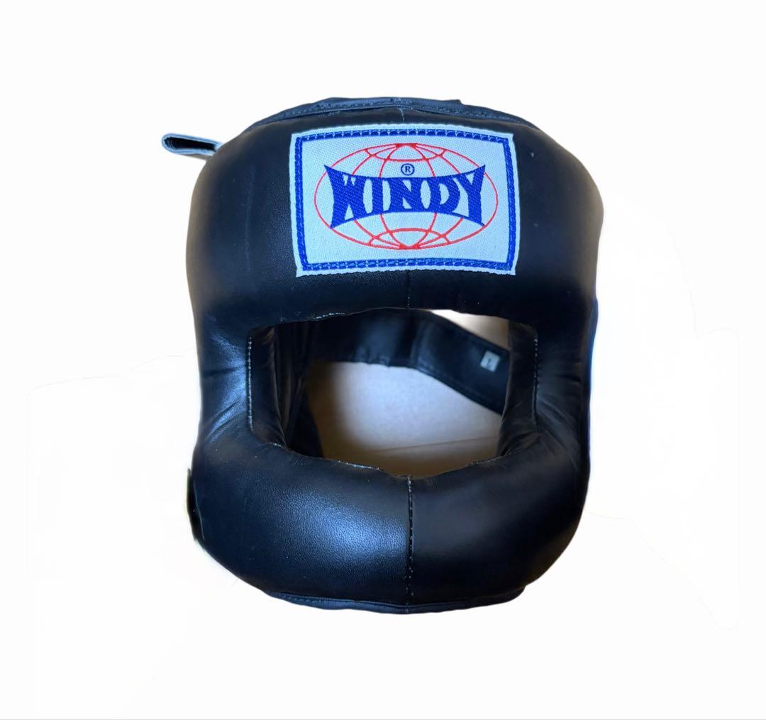 【未使用保管品】WINDY ヘッドギア L ブラックスパーリング未使用
